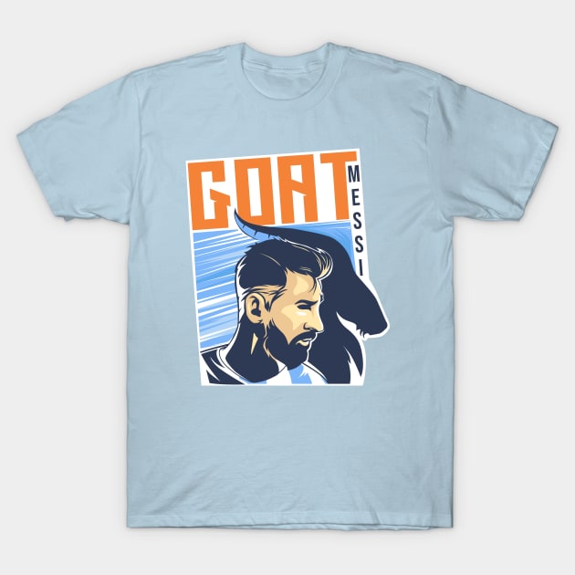 Messi Goat T-Shirt by The Dare